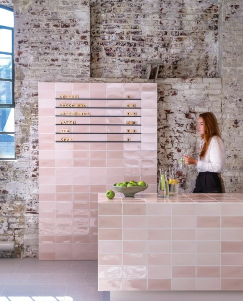 MOTTO by MOSA 10x20 Tide Pink (0,50m²/25st/doos)