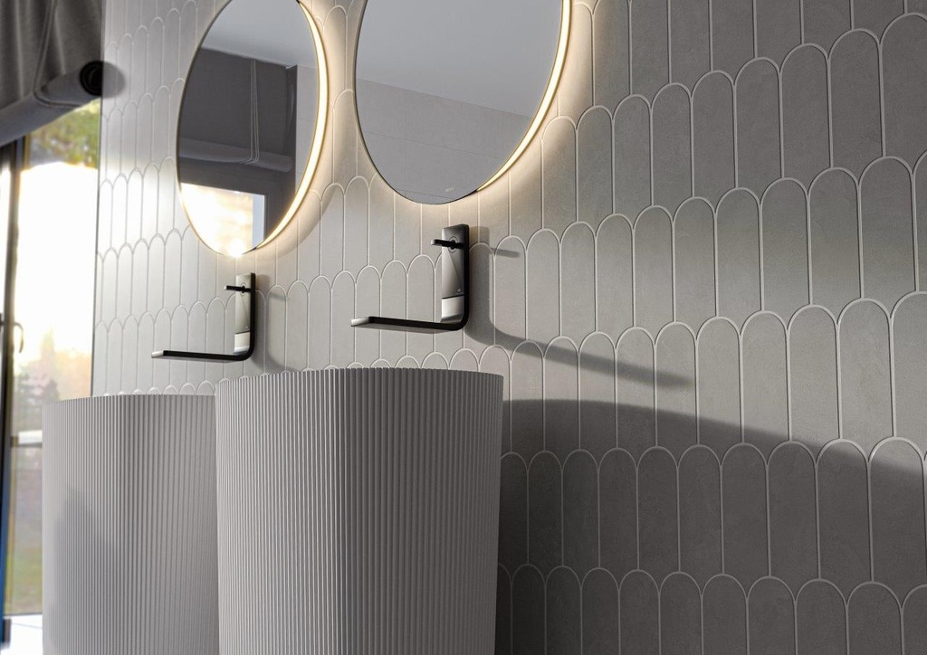 CX 8x12,5 Heritage Alure Scale Plomb Mate (0,53m²/36st/doos)