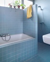 WINCKELMANS 10x10 Bleu Uni (0,5m²/50st/doos)