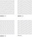 CX 15x25,9 Wow Spike Bars A Deep White (0,291m²/15st/doos)