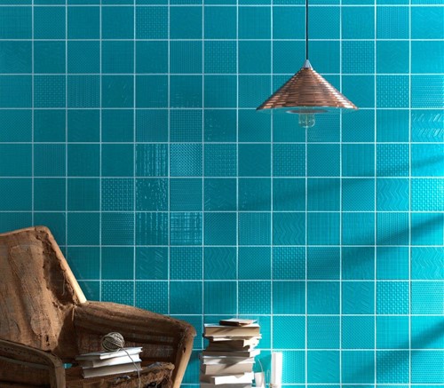 CX 15x15 Tonalite Tissue Turchese  (1,00m²/44st/ds)