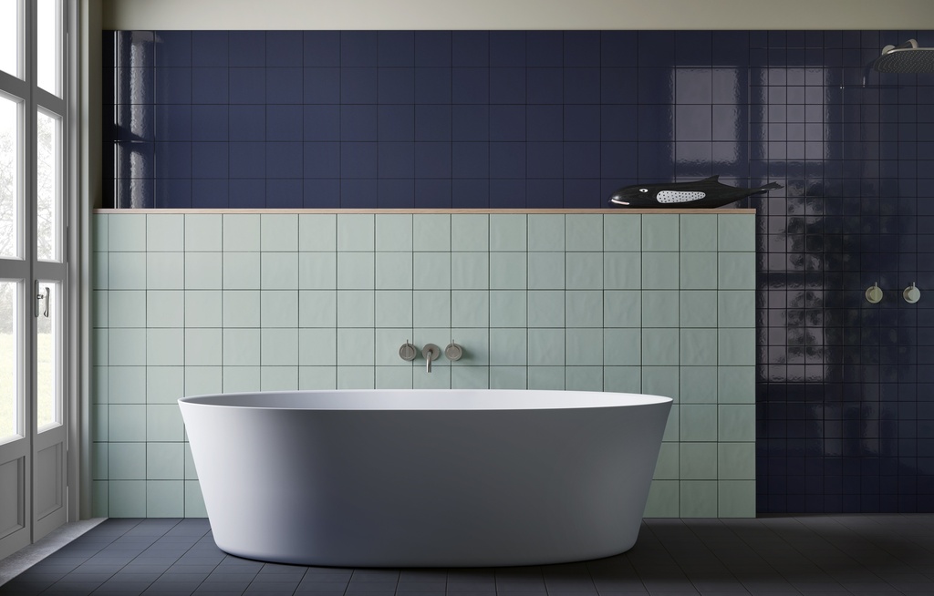 MUTINA DIN 15x15 Dark Blue Glossy (0,72m²/32st/doos)