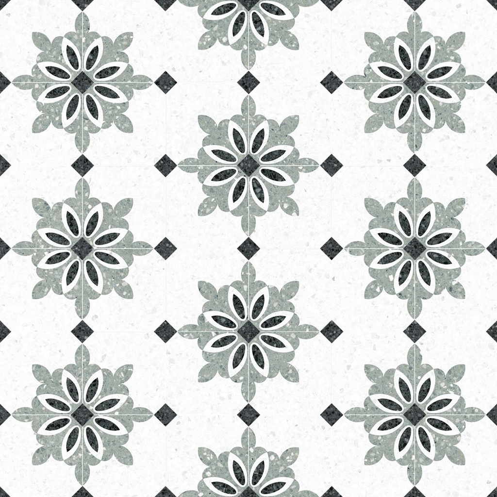 CX 20x20 Vives Niza Octogono Antibes Verde (0,96m²/25st/doos)