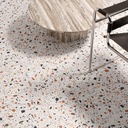 CX 18,6x18,6 Quintessenza Confetti Bianco Multicolor (0,45m²/13st/doos)