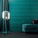 CX 7,5x30 Wow Grace Oval Teal Gloss (0,444m²/20st/doos)