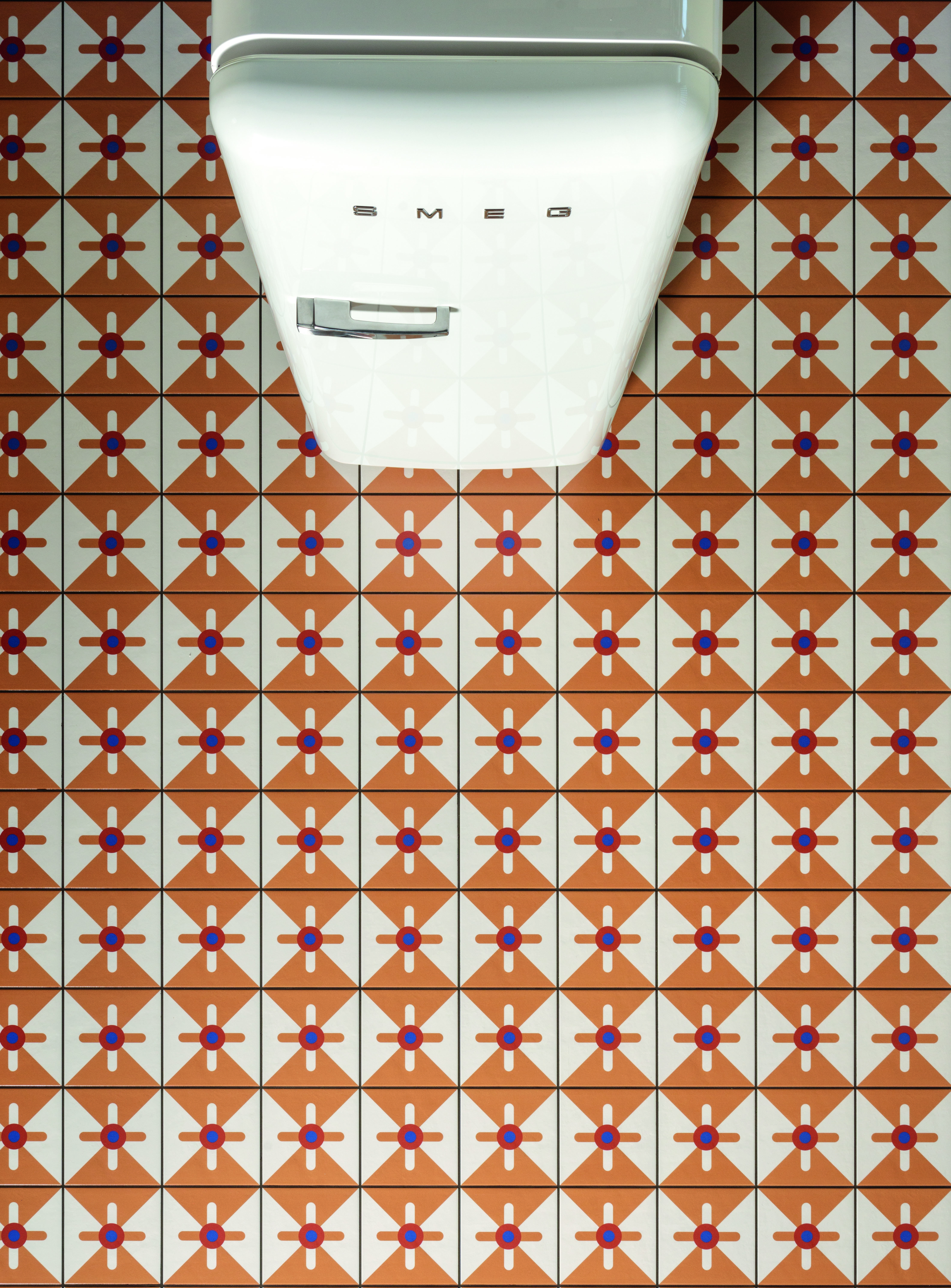 MUTINA MATTONELLE MARGHERITA 20,5x20,5 Spring Terracotta (0,67m²/16st/doos)