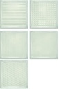 CX 20x20 Antic Decor Glass White Brick (Mix) (0,88m²/22st/doos)