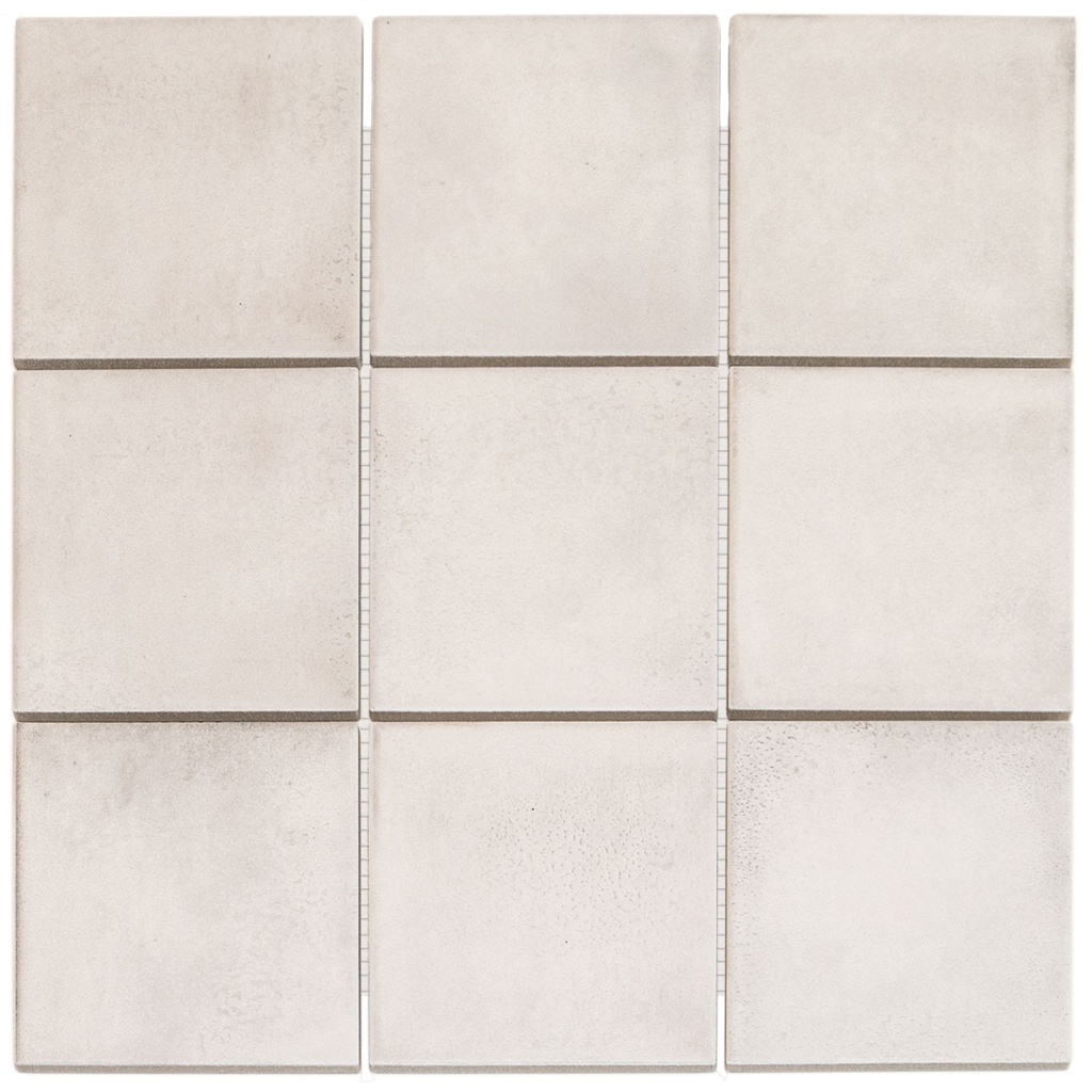 TMF KASBA (KAM10010) White Matt R10 (1m²/11vel/doos)