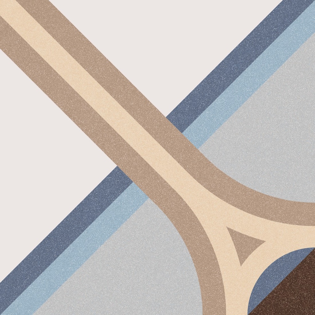 CX 20x20 Vives 1900 Montaner Azul (1m²/25st/doos)