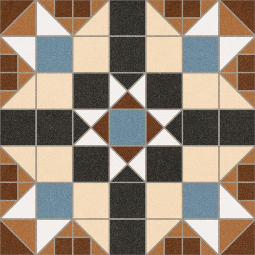 CX 31,6x31,6 Vives Barnet Dorset Marron (1m²/10st/doos)
