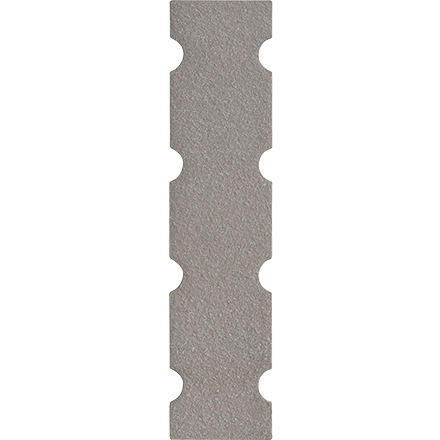 MUTINA OSSO&BOTTONE 7,5x32,1 Bottone L Grigio (0,53m²/22st/doos)