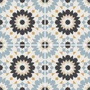 WINCKELMANS DECORATED TILES 15x15 Amsterdam (NOI/BAS/ONT/BEP/JAU)(0,54m²/24st/doos)