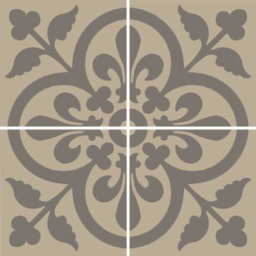 WINCKELMANS DECORATED TILES 15x15 Anvers (LIN/ANT)(0,54m²/24st/doos)
