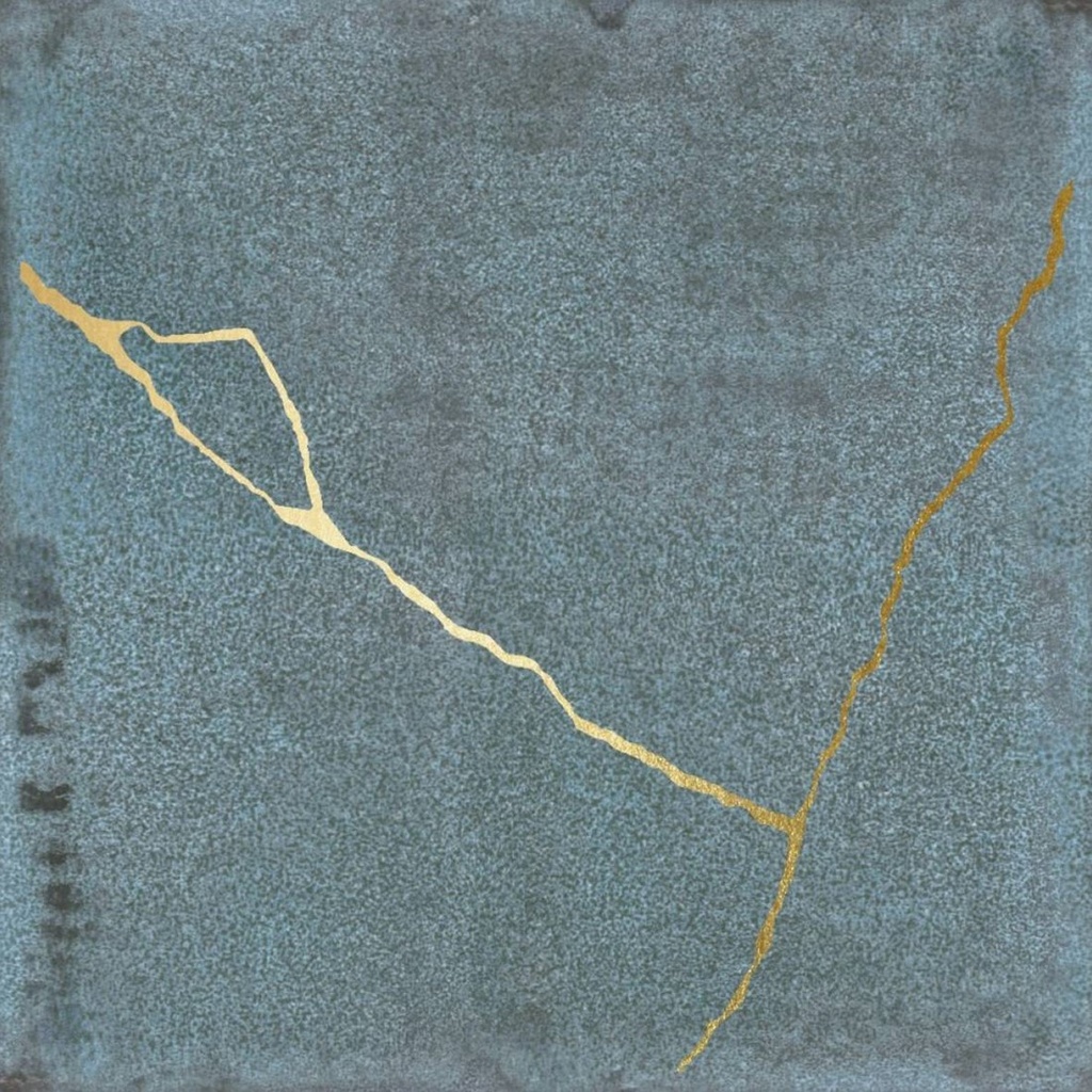 CX 12,5x12,5 Wow Enso Kintsugi Blue (0,556m²/36st/doos)