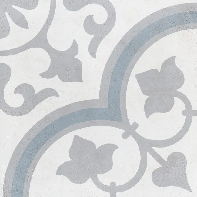 NOHA TARIFA 22,3x22,3 Silver Ornate (0,65m²/13st/doos)