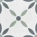 NOHA TARIFA 22,3x22,3 White Flower (0,65m²/13st/doos)