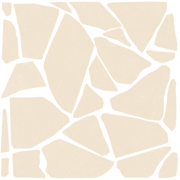41ZERO42 NOK 40x40 (vel) Palladiana Crock Ivory (0,64m²/4st/doos)