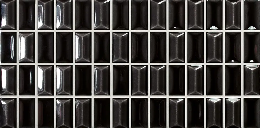 CX 12,5x25 Wow 3D Bars Diamond Onix Gloss (0,406m²/13st/doos)