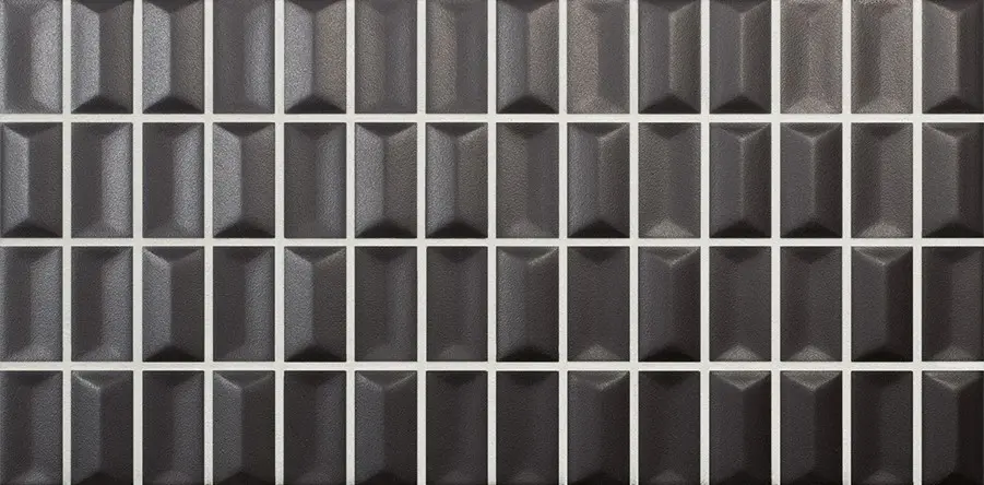 CX 12,5x25 Wow 3D Bars Diamond Onix Matt (0,406m²/13st/doos)