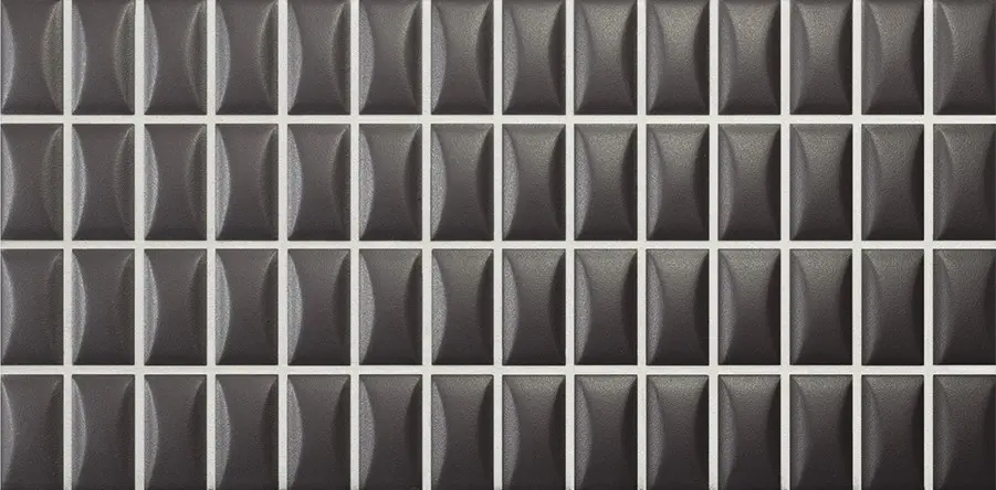 CX 12,5x25 Wow 3D Bars Bevel Onix Matt (0,406m²/13st/doos)