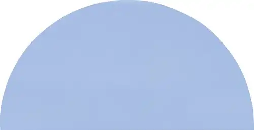 CX 6,5x13,5 Quintessenza Färgblock Decoro Cirkel-In Cielo Matt (set 12st/ds)