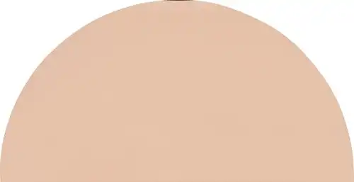 CX 6,5x13,5 Quintessenza Färgblock Decoro Cirkel-In Cipria Matt (set 12st/ds)