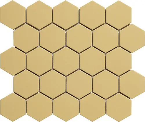 CESI FULL-BODY 5x5 ESAGONO Ottone (1m²/14vel/doos)