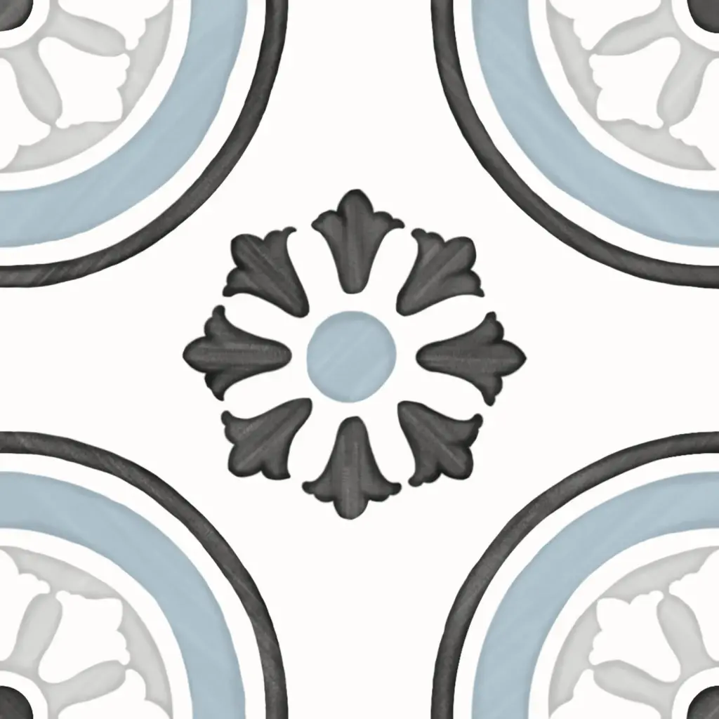 NOHA MEDINA 12,3x12,3 Blue Dahlia (0,51m²/34st/doos)