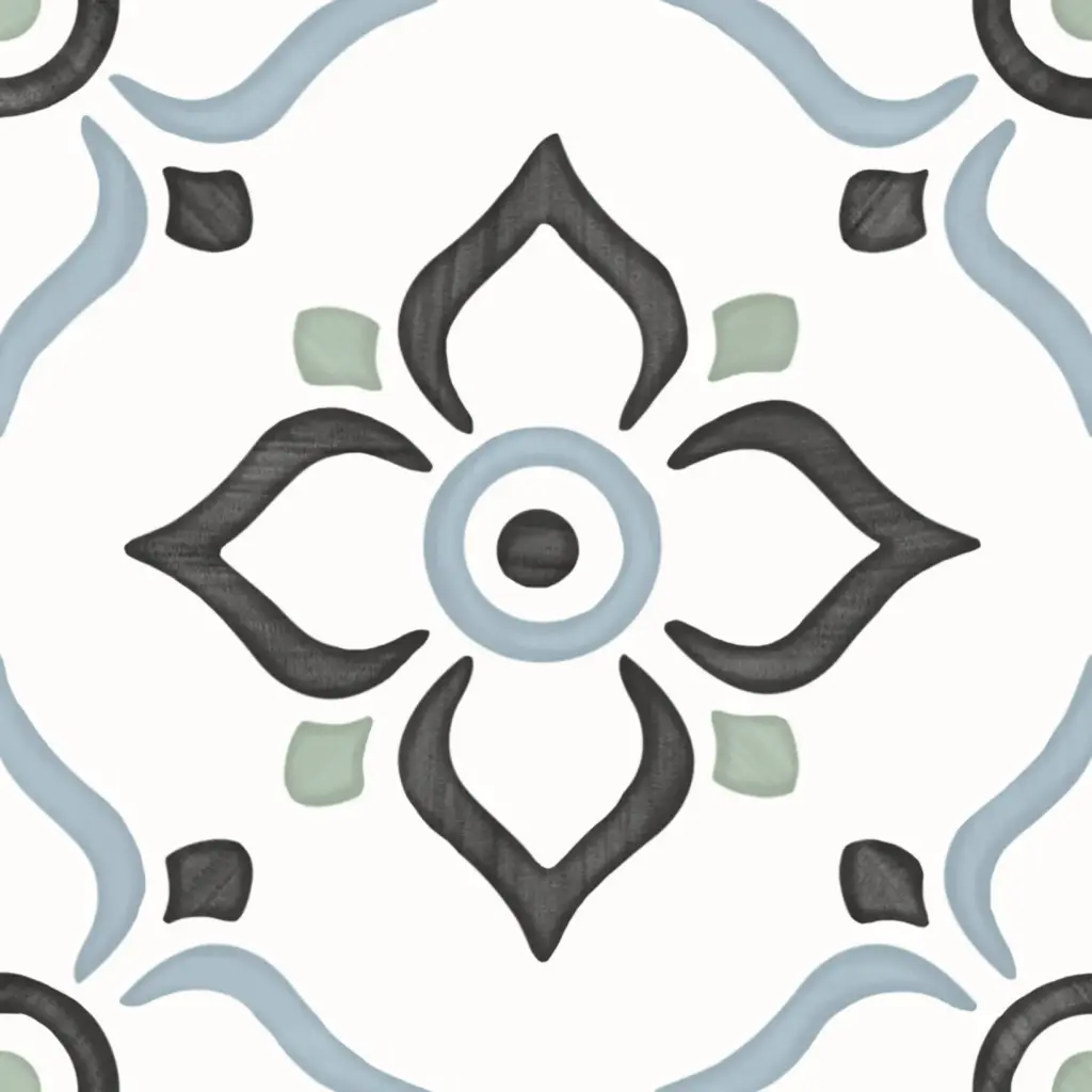 NOHA MEDINA 12,3x12,3 Blue Garden (0,51m²/34st/doos)