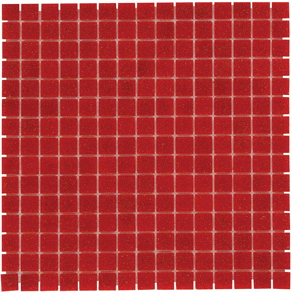 TMF AMSTERDAM (GM42S) Vierkant Aardbei Rood 20x20x4mm (1,04m²/10vel/doos)