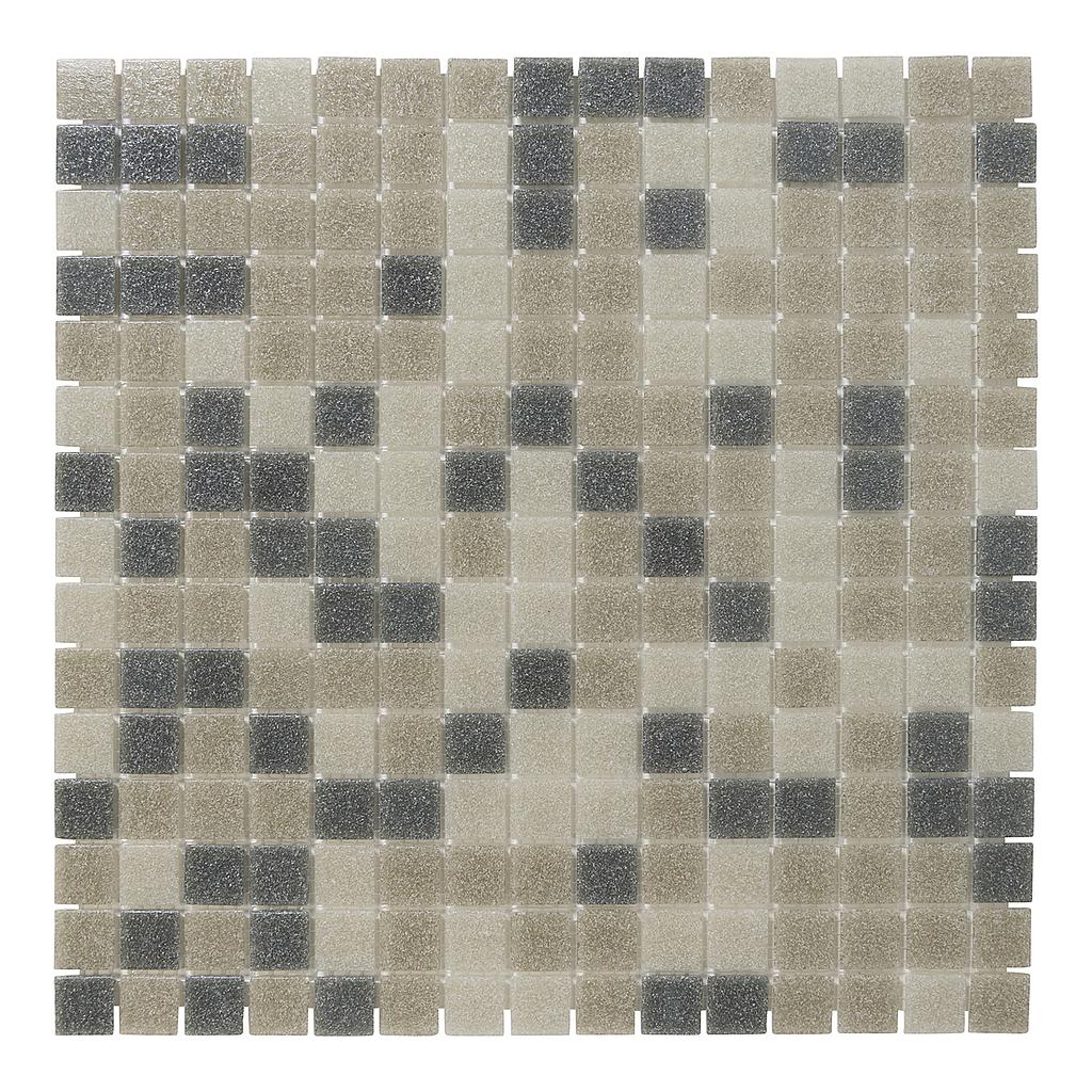 TMF AMSTERDAM (GM51) Vierkant Grijs Mix 20x20x4mm (1,04m²/10vel/doos)