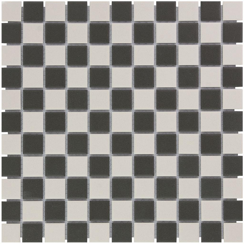 TMF LONDON (LO23102317) Vierkant Dambord Mix 23x23mm (0,9m²/10vel/doos)