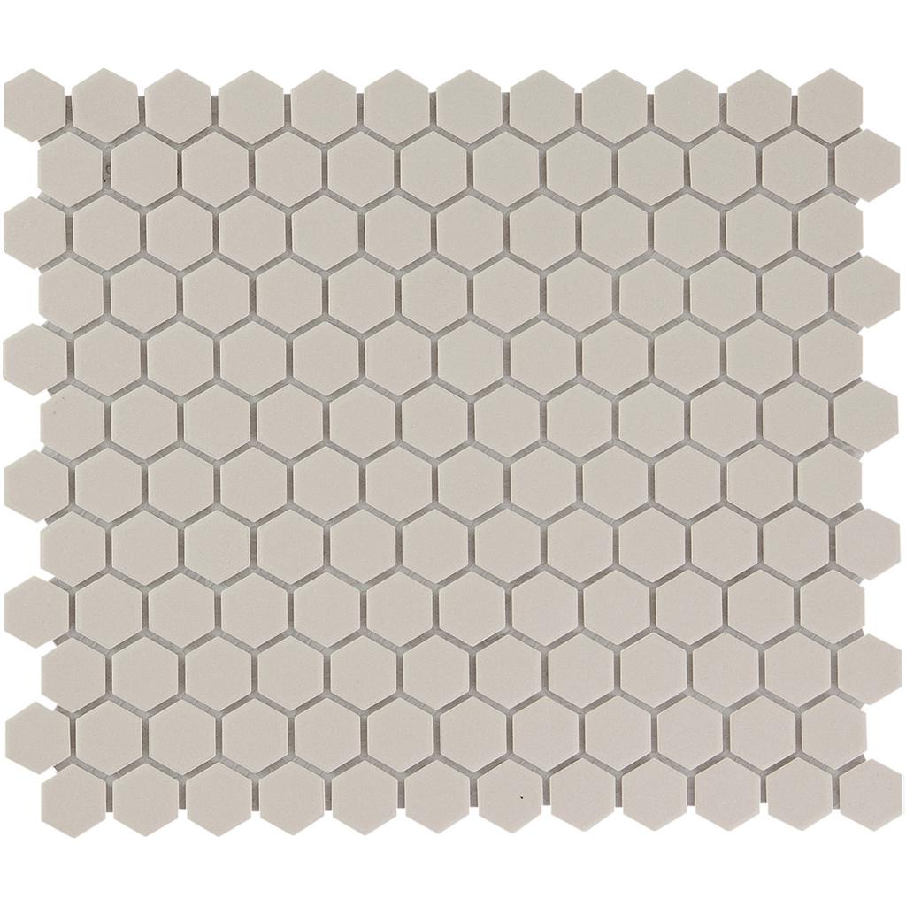 TMF LONDON (LOH2010) Hexagon Wit 23x26mm (0,78m²/10vel/doos)