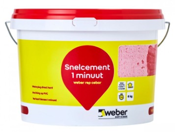 WEBER.REP CEBAR SNELCEMENT 1kg