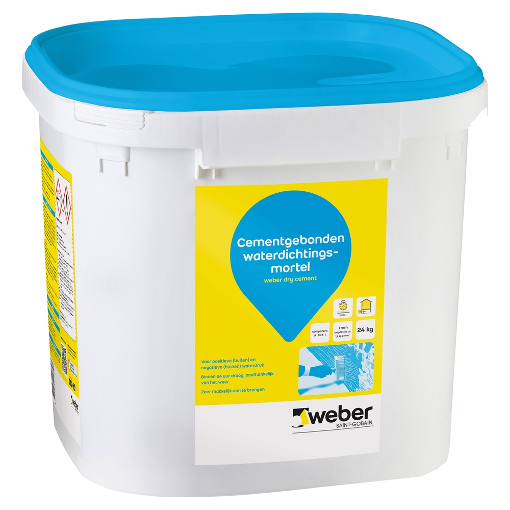 WEBER.DRY CEMSEAL TOPFLEX WD WATERDICHTINGSMORTEL 24kg