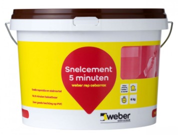 WEBER.REP CEBARROX SNELCEMENT 5min 6kg