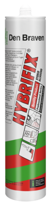 ZWALUW Hybrifix grijs koker 290 ml (12st/ds)