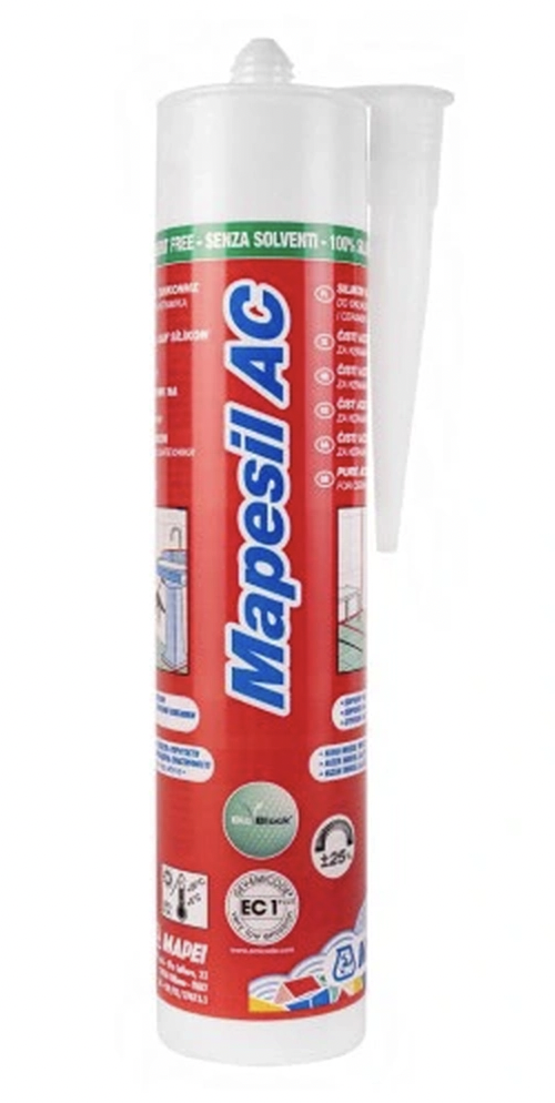 MAPESIL AC 120 Black/Zwart  koker 310ml (12st/ds)