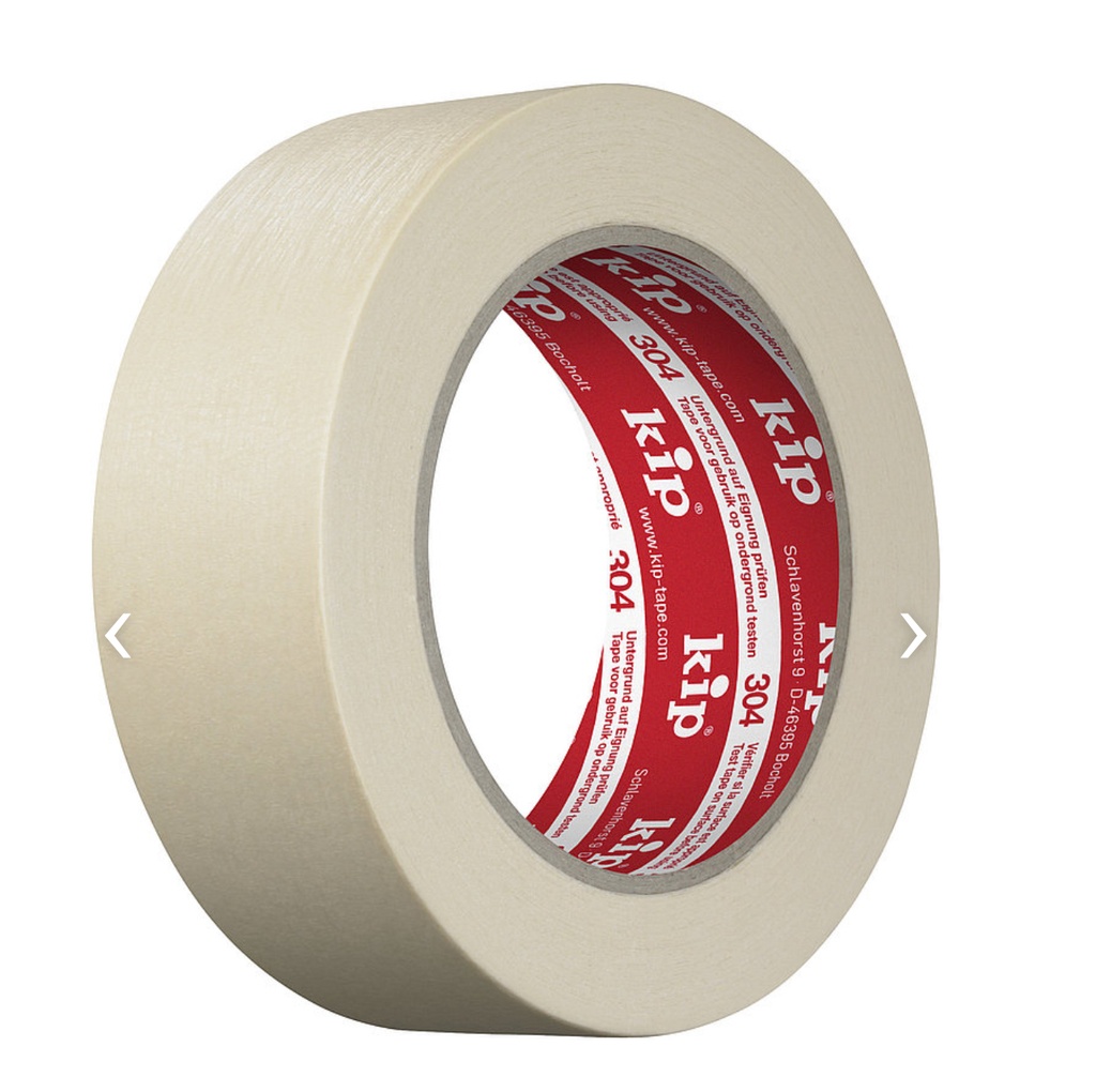 KIP 304 Masking tape beige rol 50 m1 48mm 304-48 (20 rol/ds)