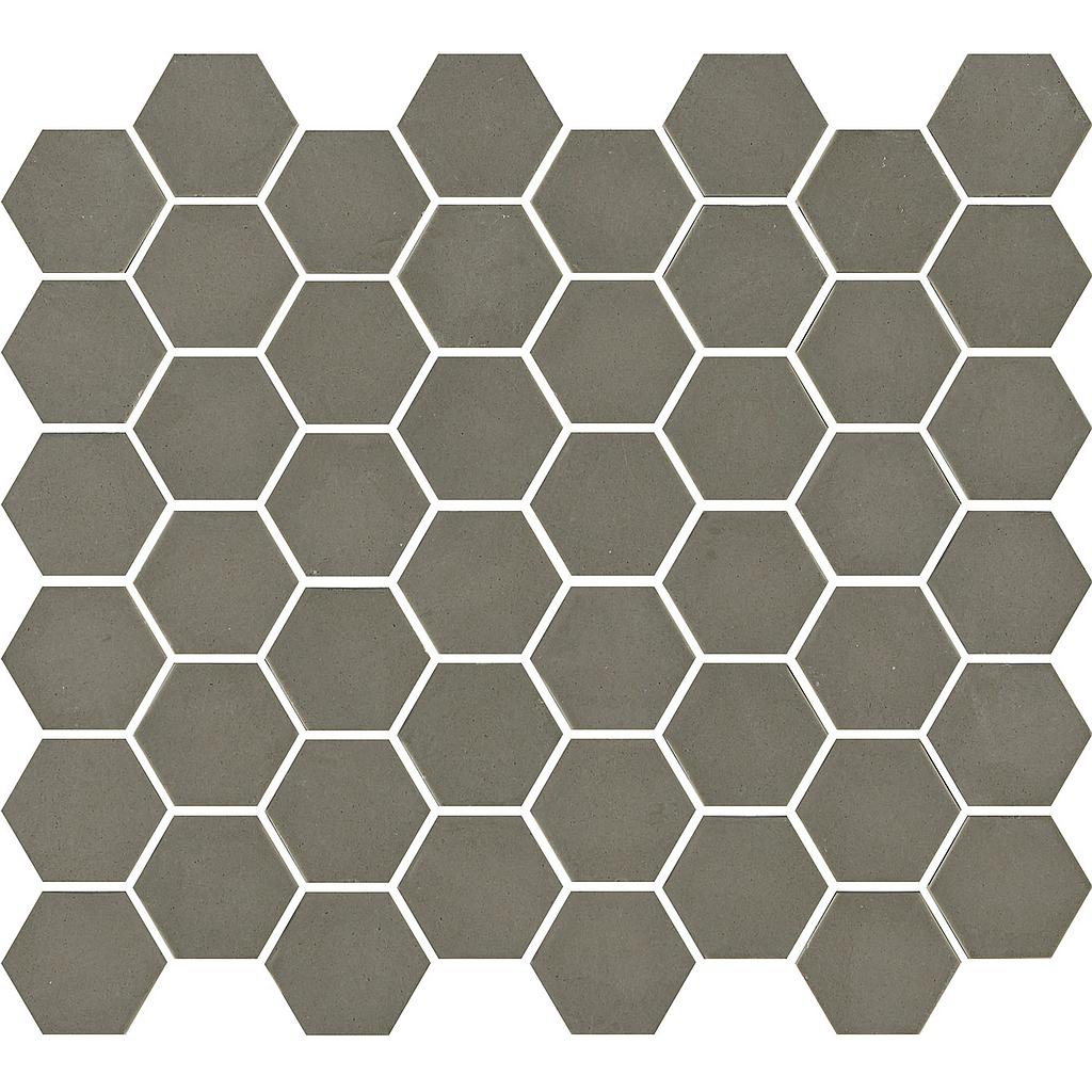 TMF VALENCIA (VAL23M) Hexagon Taupe 43x49x5mm (1m²/11vel/doos)
