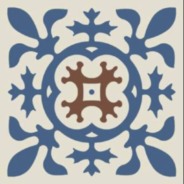 WINCKELMANS DECORS 7x7 ENC-02 (BEN/BAU/ROU) (per stuk)