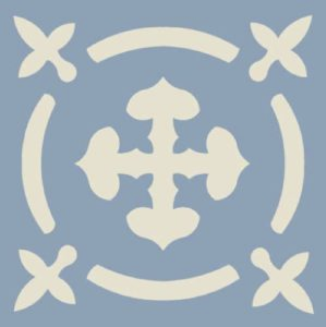 WINCKELMANS DECORS 7x7 ENC-08 (BEU/BAU) (per stuk)