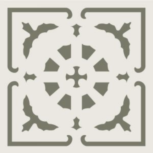 WINCKELMANS DECORS 7x7 ENC-14 (BAS/VEA) (per stuk)