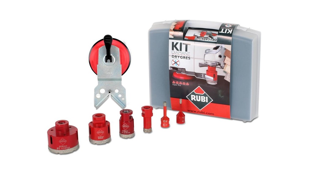 RUBI Kit 6 bits DRY GRES 