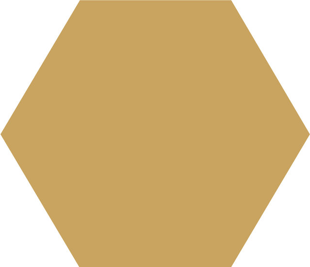 WINCKELMANS HEXAGONE 15cm 9mm Jaune (0,48m²/24st/doos)