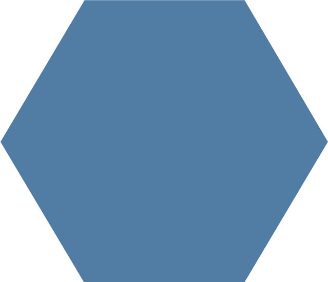 WINCKELMANS HEXAGONE 10cm 9mm Bleu Fonce (0,42m²/46st/doos)