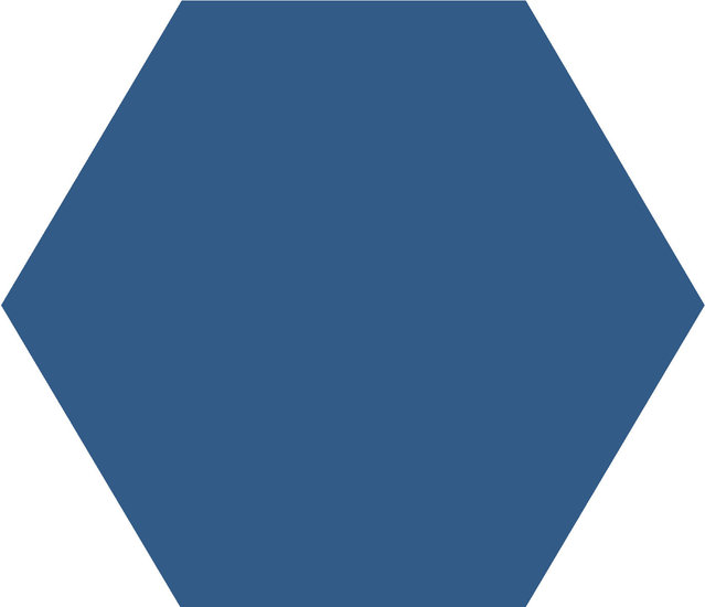 WINCKELMANS HEXAGONE 10cm 9mm Bleu Nuit (0,42m²/46st/doos)