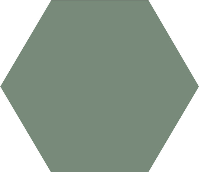WINCKELMANS HEXAGONE 2,5cm 3,8mm Vert Pale (1,06m²/14vel/doos)