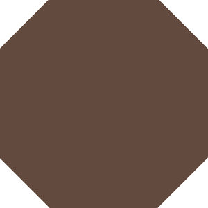 WINCKELMANS OCTAGONE 10x10 Chocolat/Brun (0,5m²/50st/doos) zonder cabochon