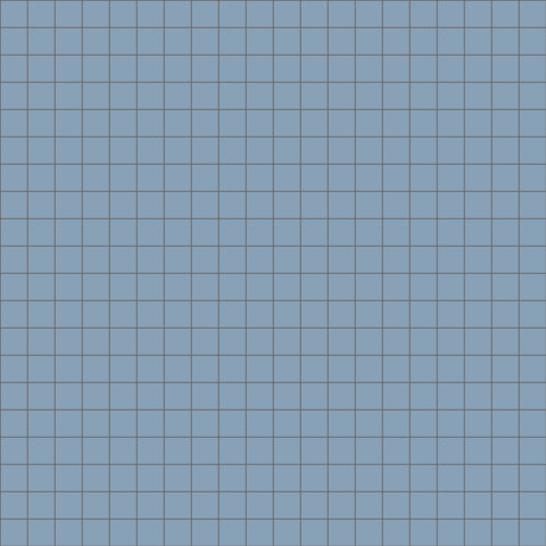 WINCKELMANS 5x5 Bleu Uni (1,01m²/10vel/doos) (net achterzijde)